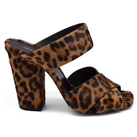 Saint Laurent Sandali con cinturini Marrone