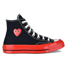 Comme Des Garcons Sneakers Chuck Taylor alte Nero