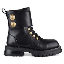 Balmain Botas de Ejército Ranger Negro