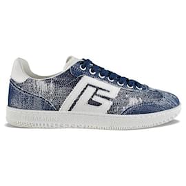 Balmain Sneakers Cigno Blu