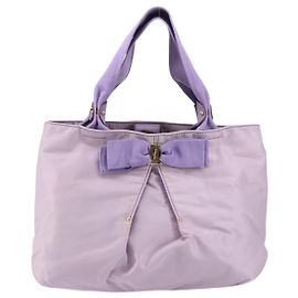 Sac Vala en nylon de Salvatore Ferragamo Violet