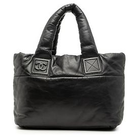 Chanel Coco Cocoon PM Tote Bag Schwarz