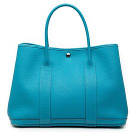 Sac à main Hermès Garden Party PM Bleu