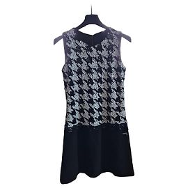 Short Guess dress with sequins Black White Multiple colors