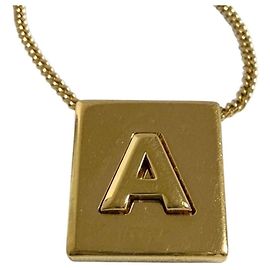 Céline Celine Damen Alphabet Halskette Anhänger Initial A Andere