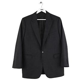 Céline Schwarzer Wollblazer Schwarz