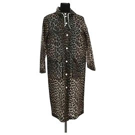 Ganni Veste marron Marron