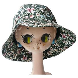 MAISON MICHEL Bob fleuri coton TL NEUF Multicolore