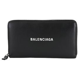 Cartera Larga Redonda Balenciaga Everyday Negro