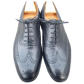 derbies jm weston ancienne fabrication bouts fleuris 10/5E    44/5 Noir