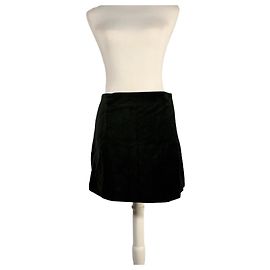 J.Crew Mini-jupe Mini Wrap en velours verte foncé Vert foncé
