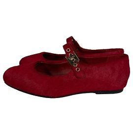 Autre Marque Ballerine Janine Rosse Rosso