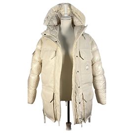 Canada Goose Paradigm Expedition Down Jacket White Beige