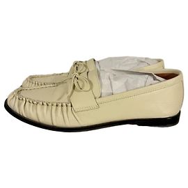 Autre Marque Mocassini Dylan in Pelle Crema Beige