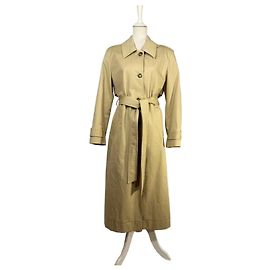 Mango Fluid cream trench coat Beige