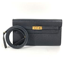 Sac Hermès Kelly Long To-Go Noir