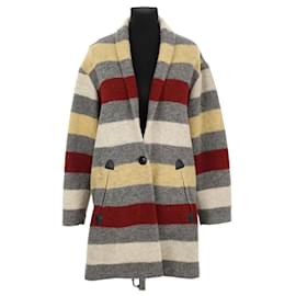 Isabel Marant Etoile Multicolored wool coat Multiple colors
