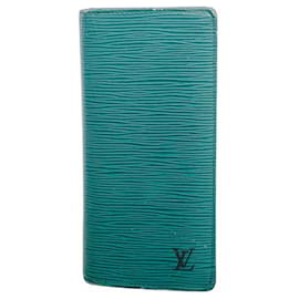 Cartera larga Epi Monogram Eclipse Louis Vuitton Verde