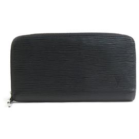 Louis Vuitton Epi Zippy Wallet Black
