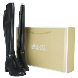 Botas negras de cuero sintético Michael Kors Negro