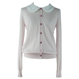 Rochas rosa Kaschmir-Cardigan Pink
