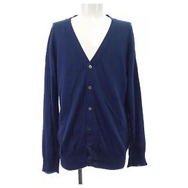 Autre Marque Cardigan SIDE SLOPE Blu Blu navy