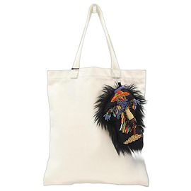 Comme Des Garcons Tricot-Tasche COMME des GARÇONS Weiß