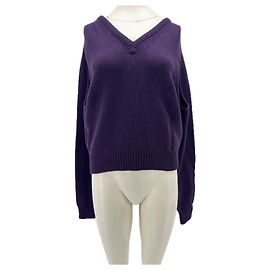 Autre Marque Violetter Pullover aus Kaschmir Lila
