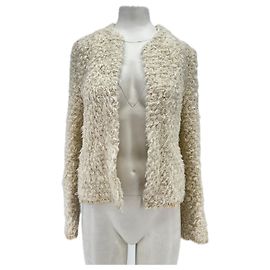 Iro Wolljacke Beige Beige