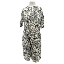 Isabel Marant Etoile Grünes bedrucktes Kleid Grün