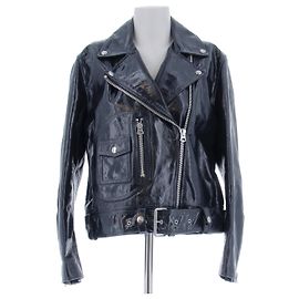 Acne Perfect patent leather Black