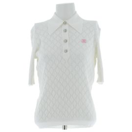 Chanel Polo blanco Blanco