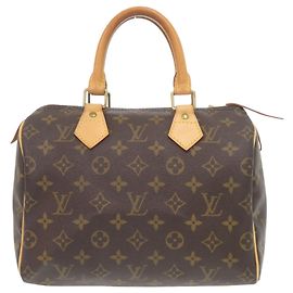 Sac à main Louis Vuitton Speedy 25 Monogram Marron Monogramme