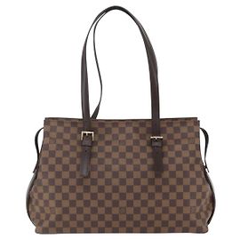 Bolsa Chelsea Damier Louis Vuitton Marrom