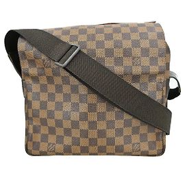 Sac à main Naviglio Damier Louis Vuitton Marron