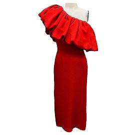 Autre Marque Robe Aurora Rouge Carnelian Edeline Lee Rouge