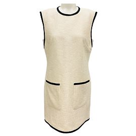 Robe Jacquard Ravena Ecru de Veronica Beard Beige