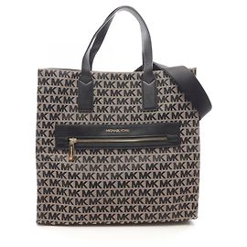 Bolsa tote bege e preta Michael Kors Preto Bege
