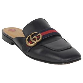 Gucci Brogues GG Marmont Noir
