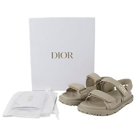 Dior Act Velcro Sandal Size Brown