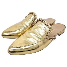Mule Chanel D'oro