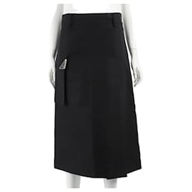 Prada Technical Canvas Skirt Black