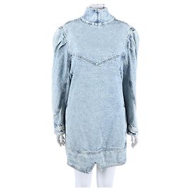 Isabel Marant Denim-Kleid Blau
