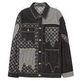 Louis Vuitton Giacca da Lavoro Crazy Nigo Taglia Blu