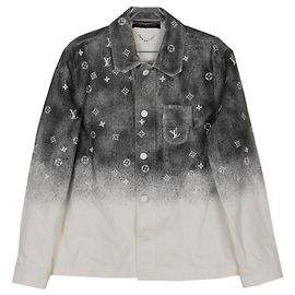Louis Vuitton Gradient Arbeitshemd Größe Braun