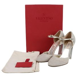 Valentino Strickpumps Größe Golden