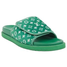 Louis Vuitton Sandales Miami Taille Vert