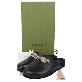 Gucci Horsebit Sandals Size Black