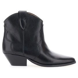Botas Isabel Marant em couro preto Preto