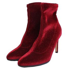 Botas de tornozelo roxas com glitter Giuseppe Zanotti Roxo